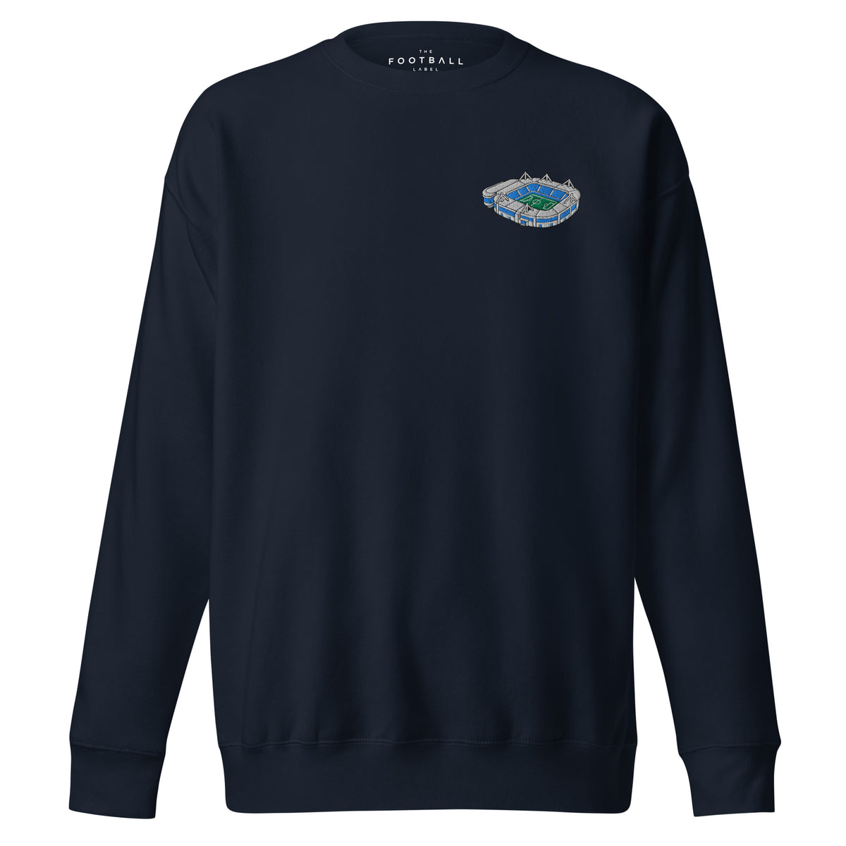Coventry Building Society Arena Inspired Coventry City Embroidered Football Sweatshirt