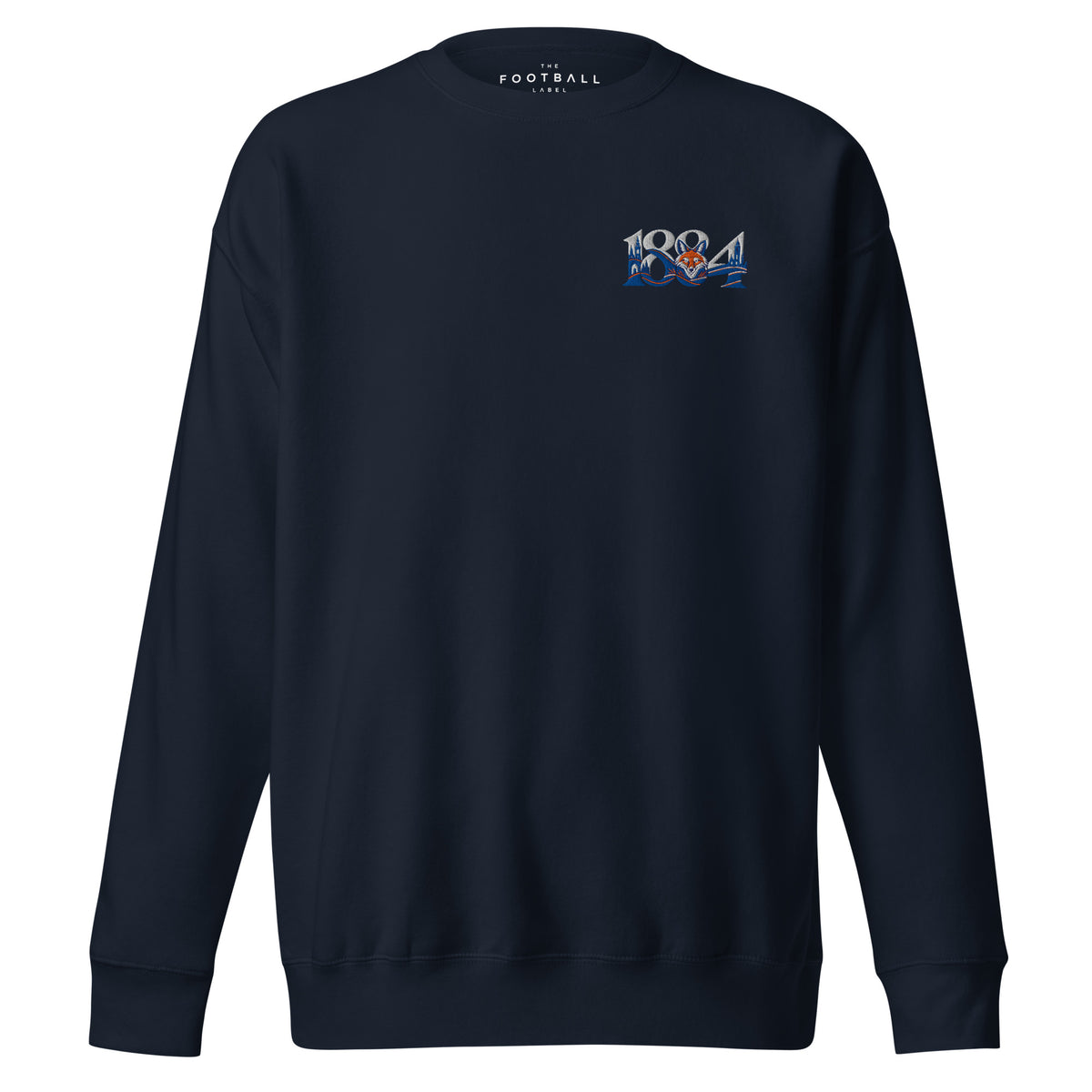 Leicester City 1884 Heritage Fox Embroidered Football Sweatshirt