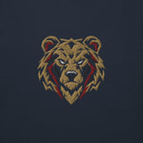 Bournemouth Inspired Geometric Bear Embroidered Football Sweatshirt