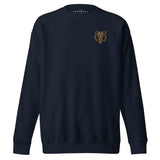 Bournemouth Inspired Geometric Bear Embroidered Football Sweatshirt