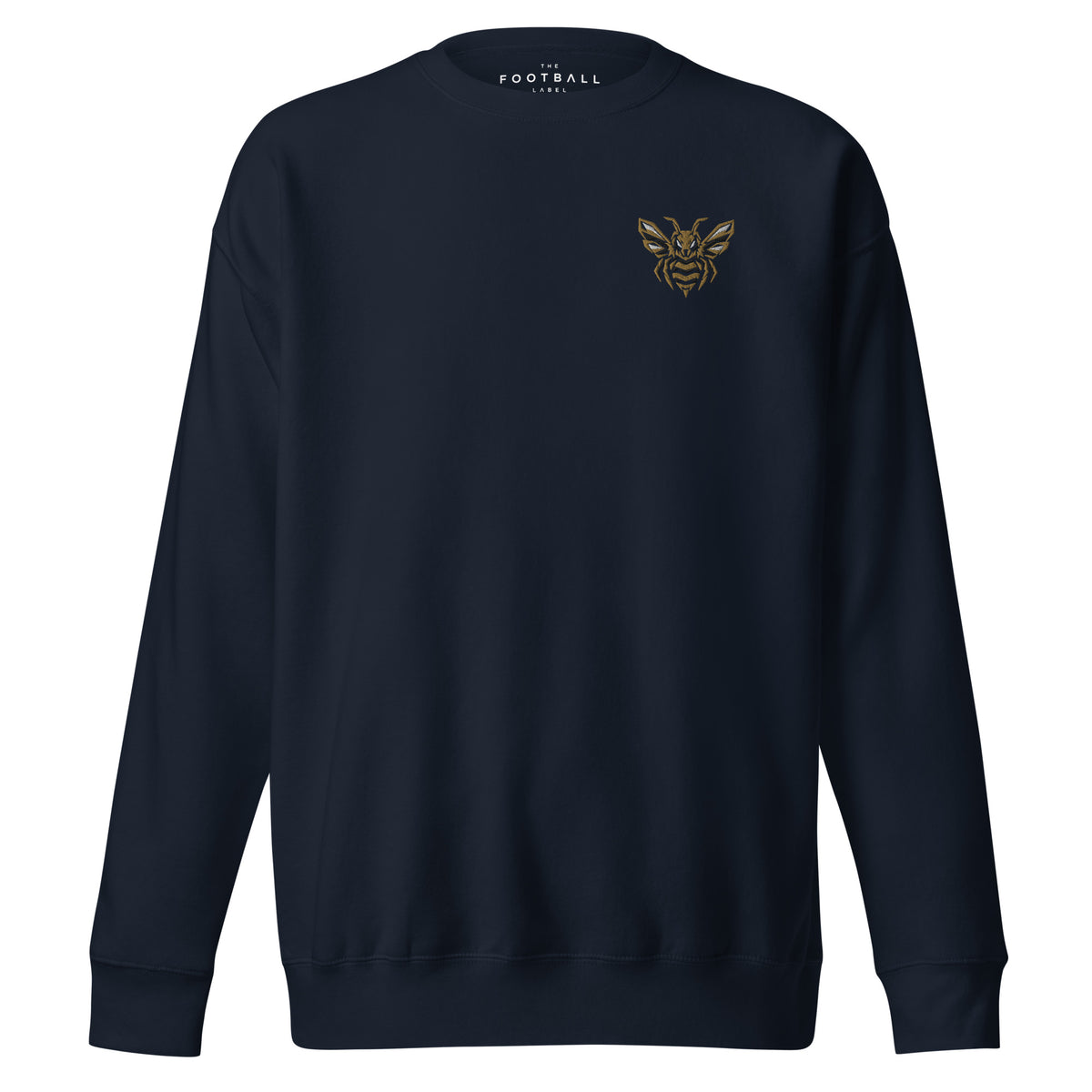 Brentford Inspired Geometric Bee Football Sweatshirt