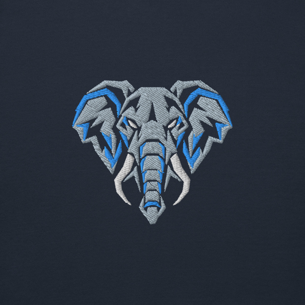 Coventry City Inspired Geometric Elephant Football Sweatshirt