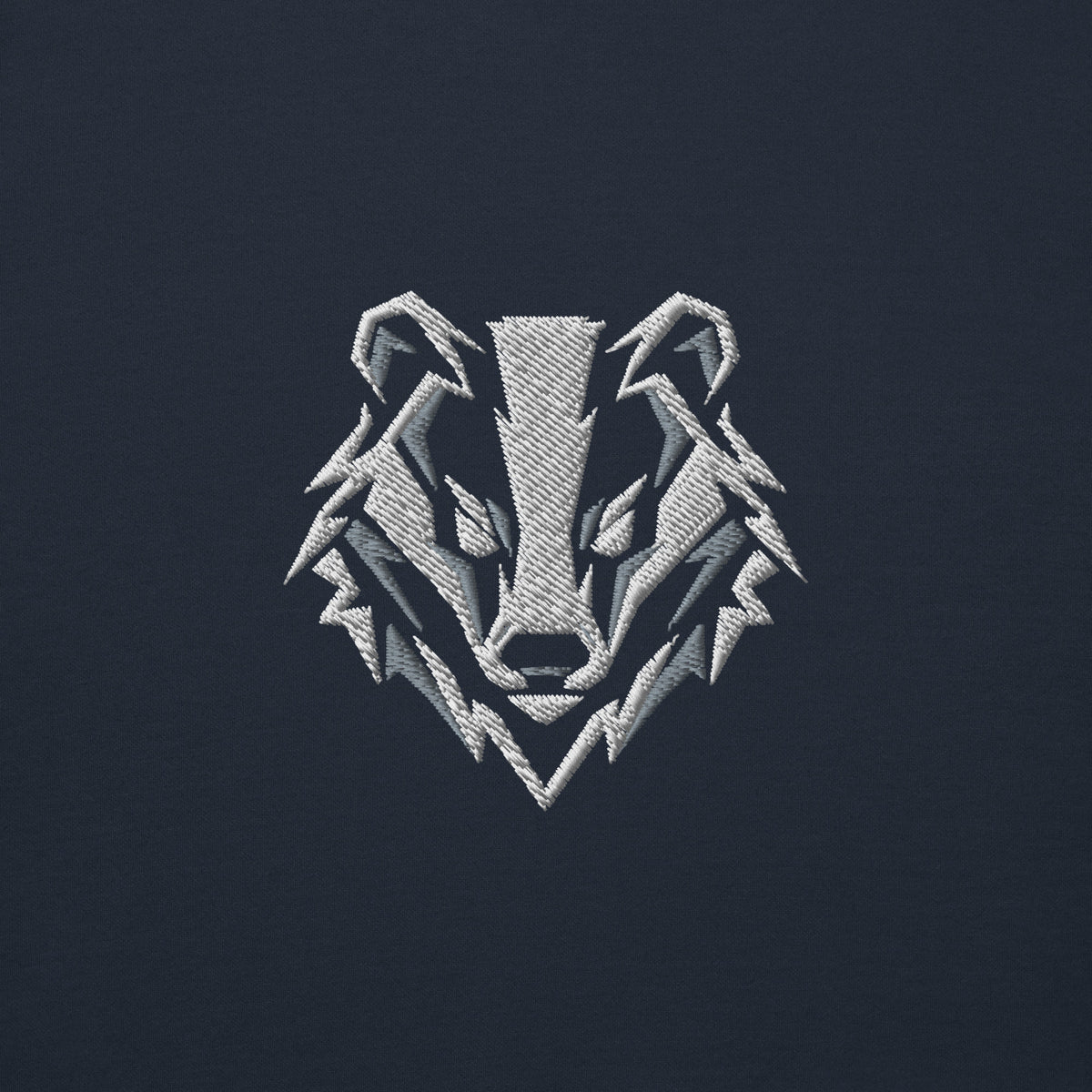 Fulham Inspired Geometric Badger Football Sweatshirt