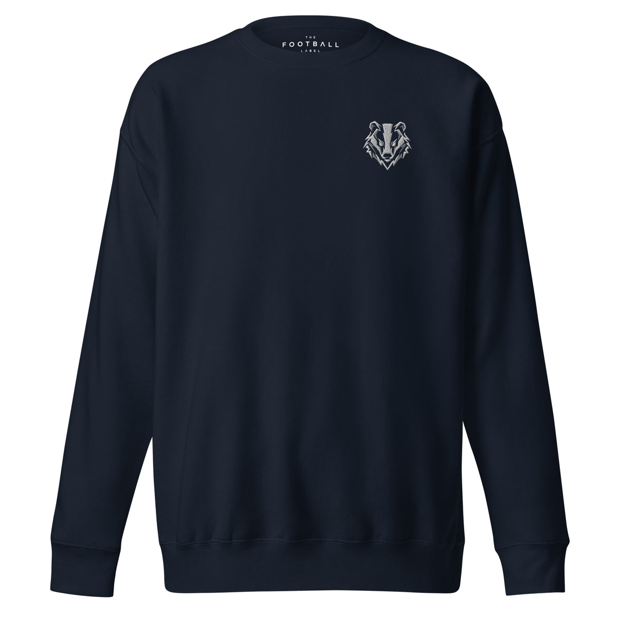 Fulham Inspired Geometric Badger Football Sweatshirt