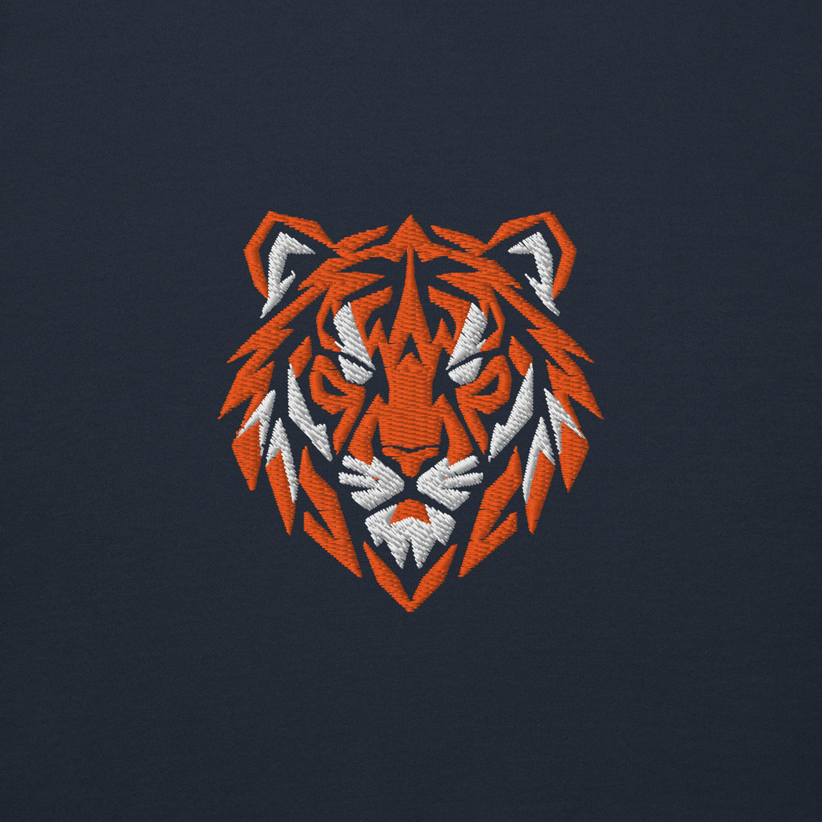 Hull City Inspired Geometric Tiger Football Sweatshirt