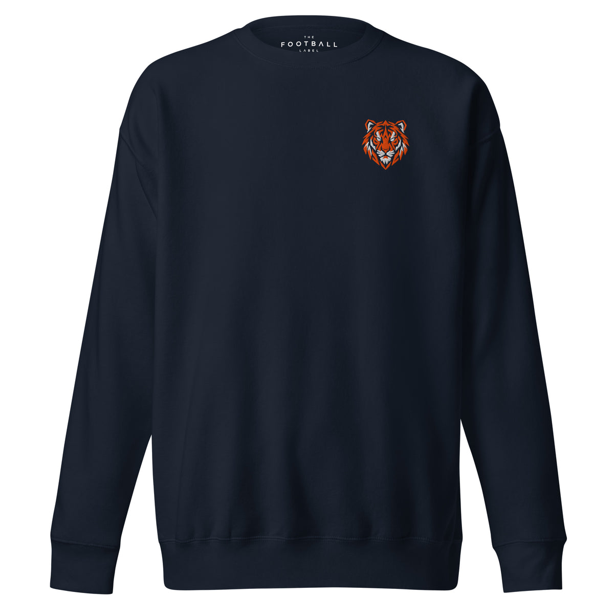 Hull City Inspired Geometric Tiger Football Sweatshirt