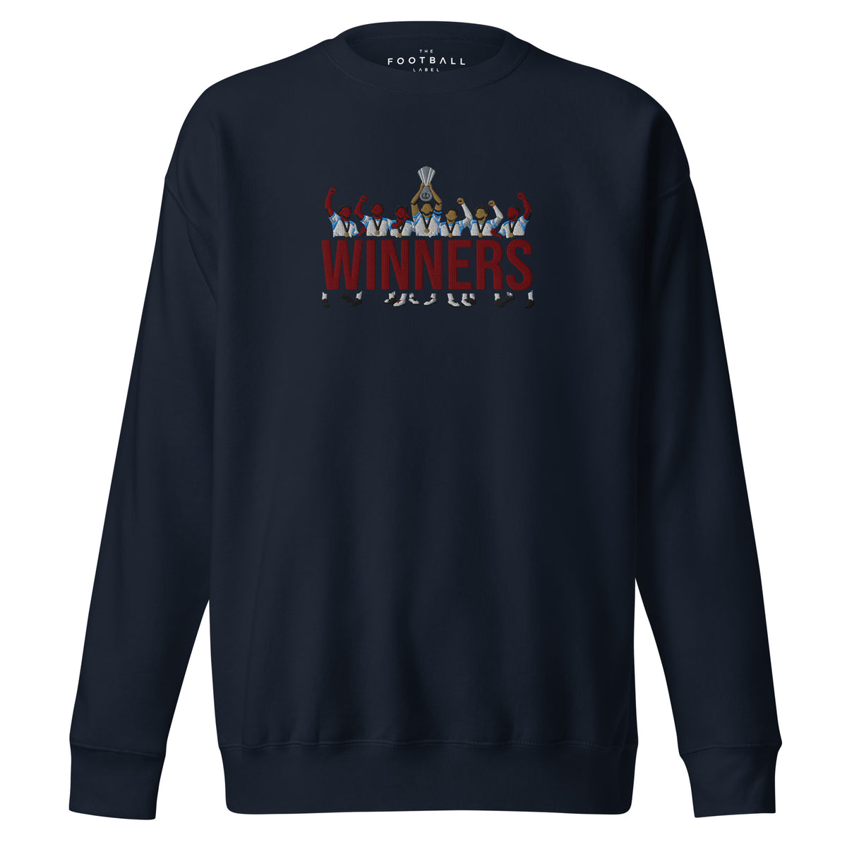 Aston Villa Inspired European Cup Champions Embroidered Football Sweatshirt