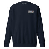 Aston Villa Street Sign Sweatshirt, navy blazer front view