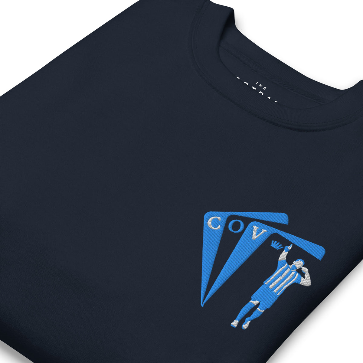 Mustapha Hadji Inspired Coventry King Embroidered Football Sweatshirt