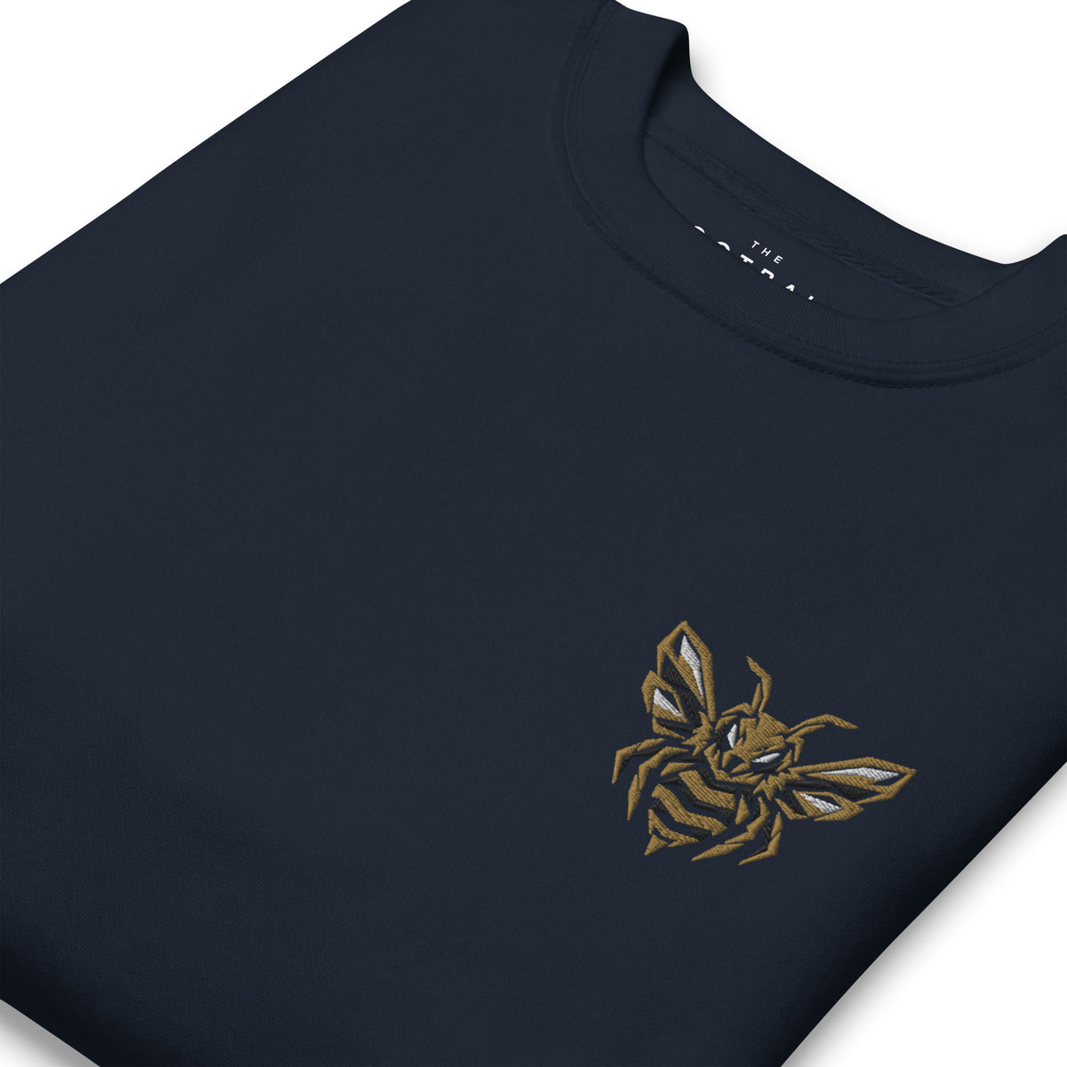 Brentford Inspired Geometric Bee Football Sweatshirt