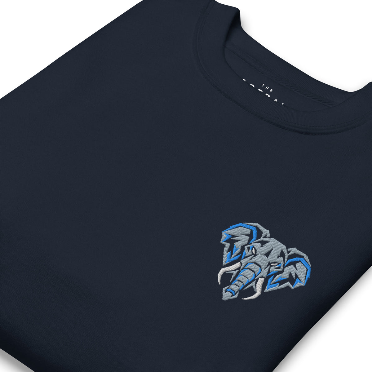 Coventry City Inspired Geometric Elephant Football Sweatshirt