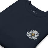 Crystal Palace Inspired Geometric Eagle Football Sweatshirt