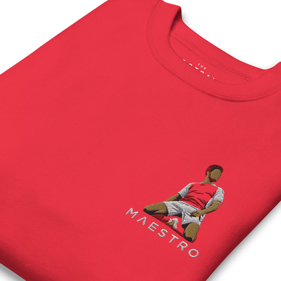Declan Rice Inspired Arsenal Elite Embroidered Football Sweatshirt