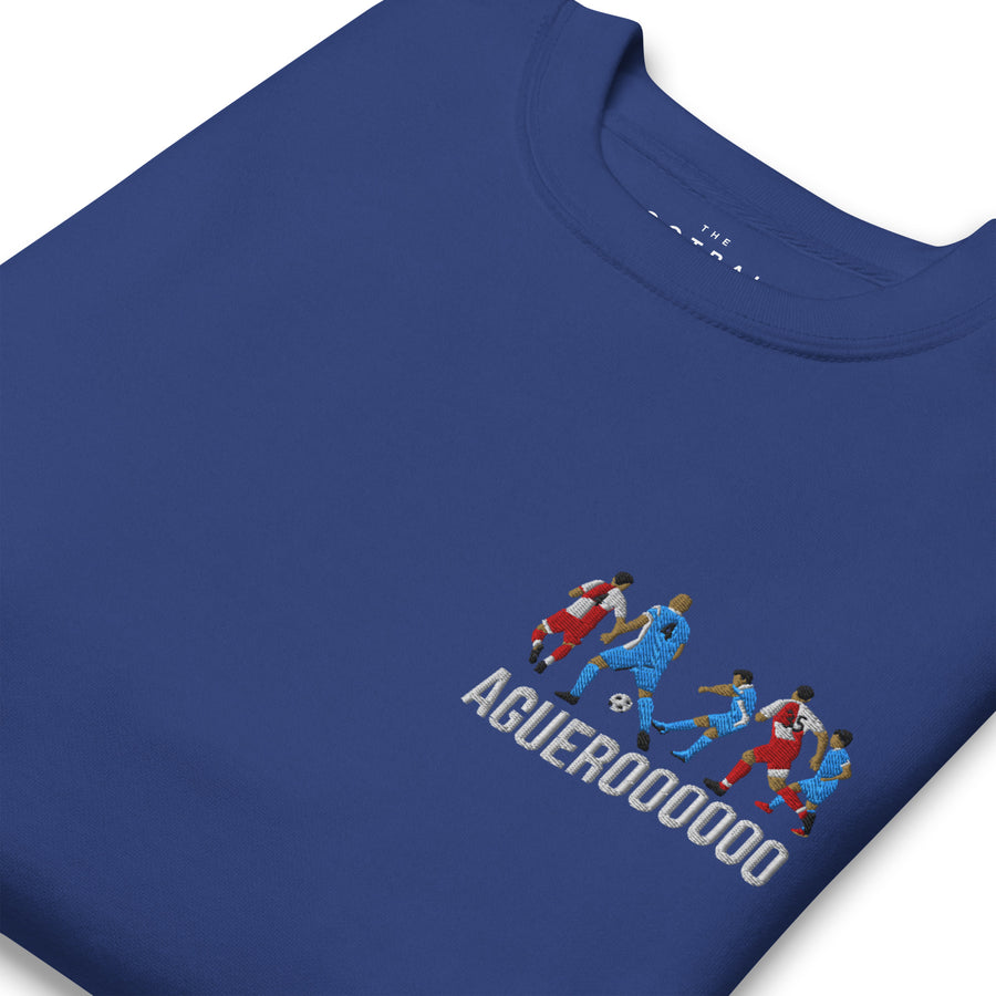 Manchester City 93:20 Embroidered Football Sweatshirt