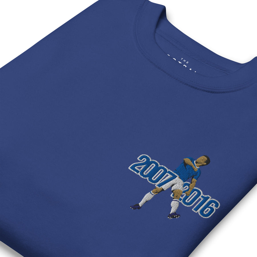The Class of the 00s — Leighton Baines Inspired Everton Embroidered Football Sweatshirt