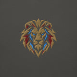 Aston Villa Inspired Geometric Lion Football Sweatshirt