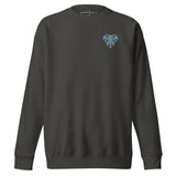 Coventry City Inspired Geometric Elephant Football Sweatshirt