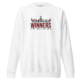 Aston Villa Inspired European Cup Champions Sweatshirt, white front view