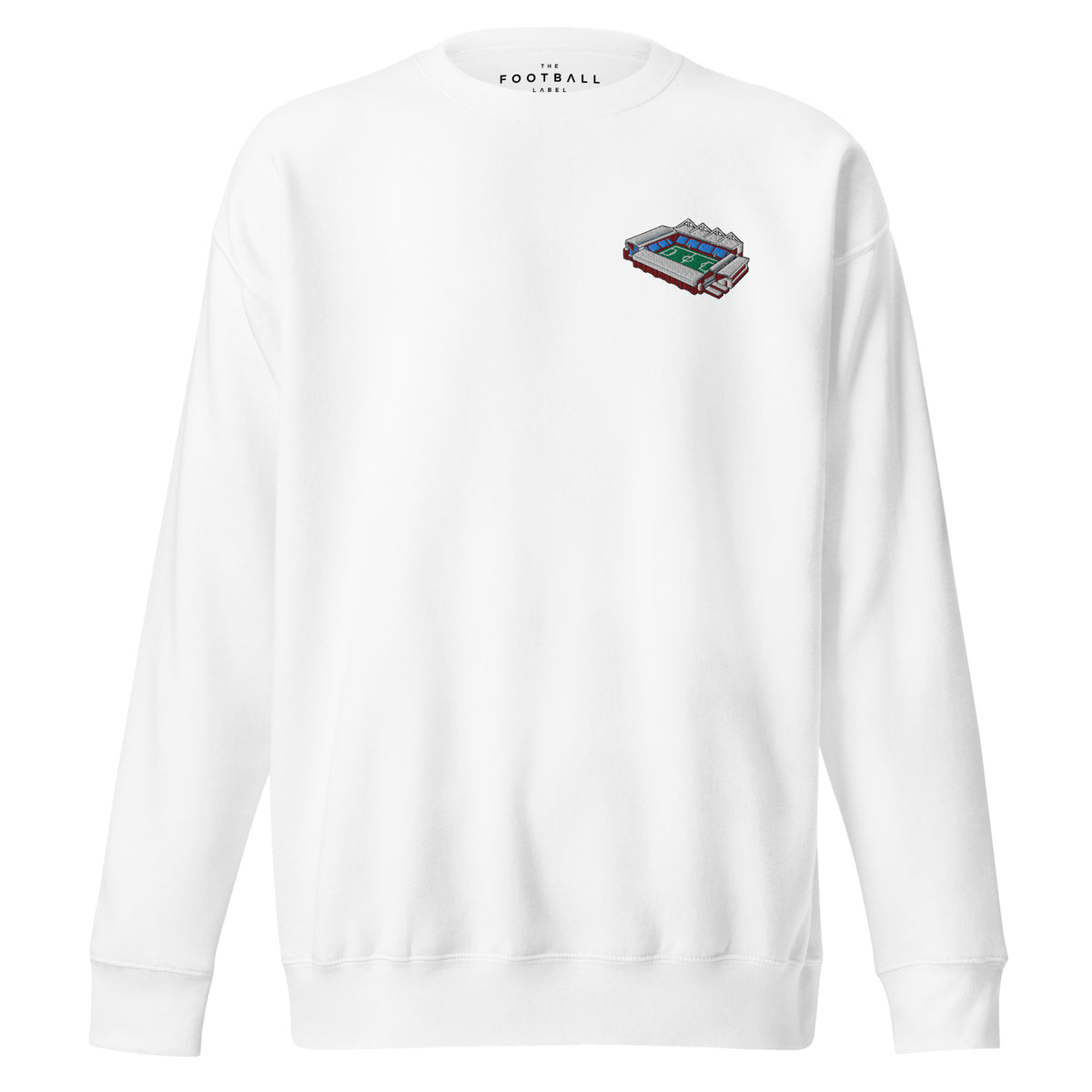 Villa Park Aston Villa Sweatshirt, white front view