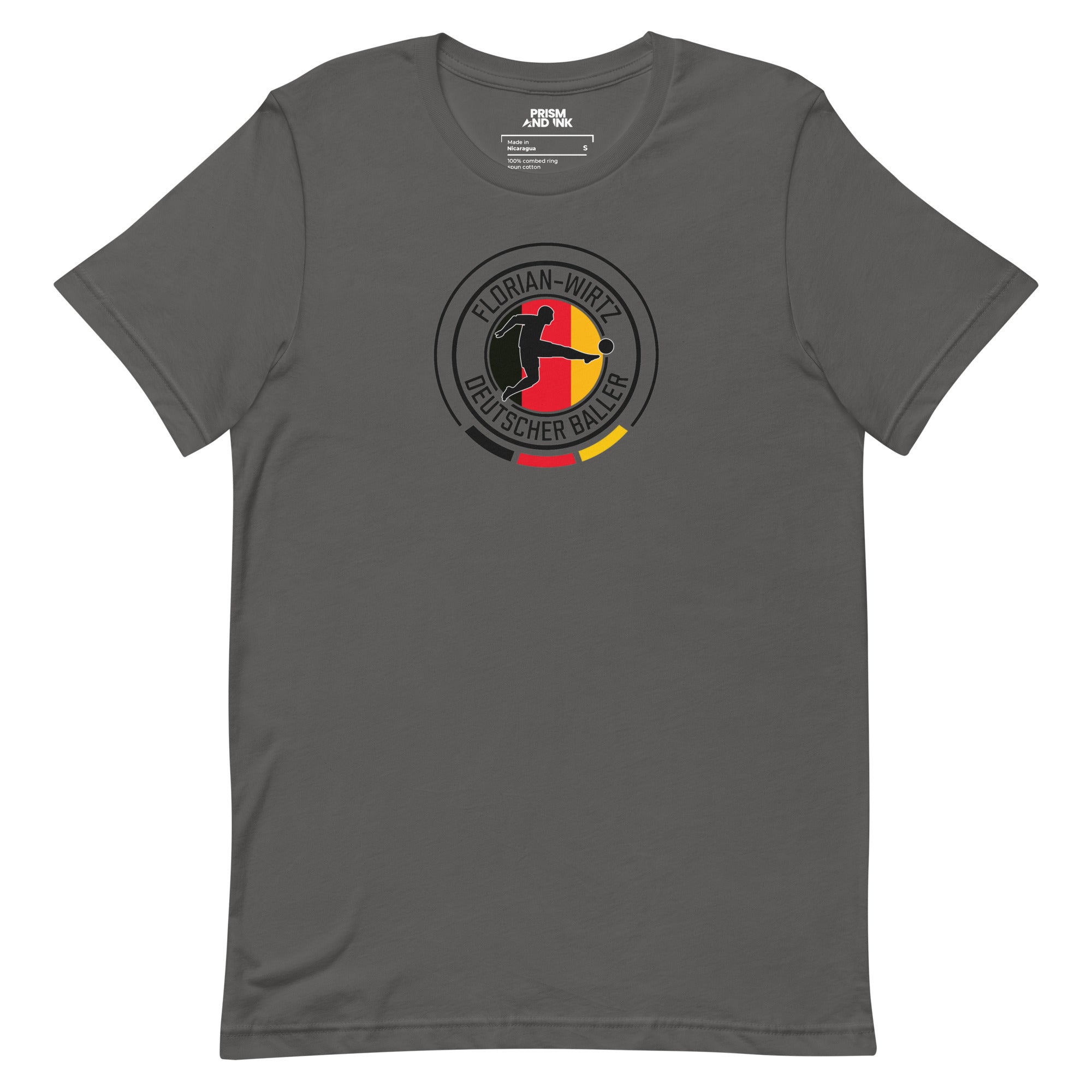 LFC Florian Wirtz: Deutscher Baller T-Shirt-Prism and Ink
