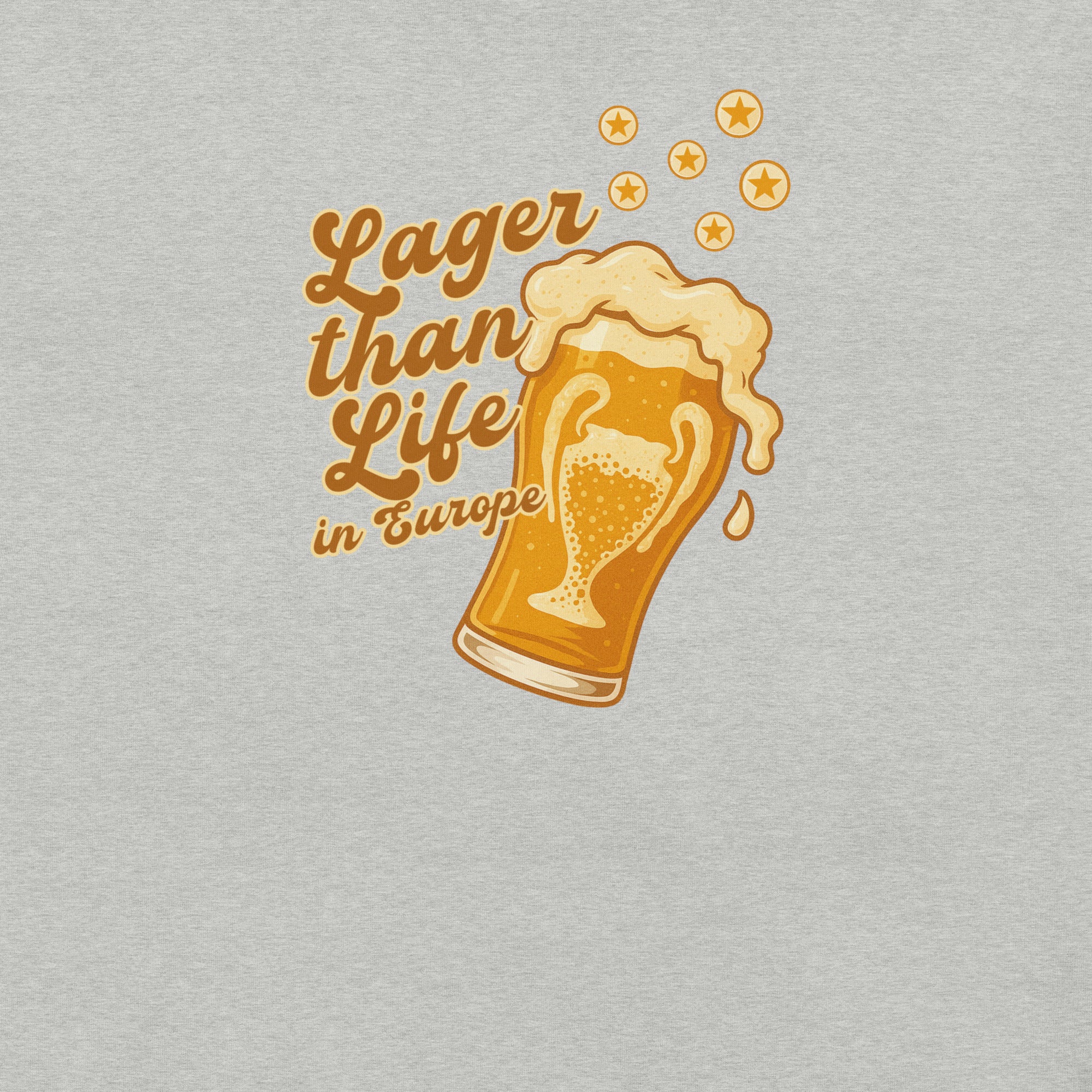 LFC Lager Than Life In Europe T-Shirt-Prism and Ink