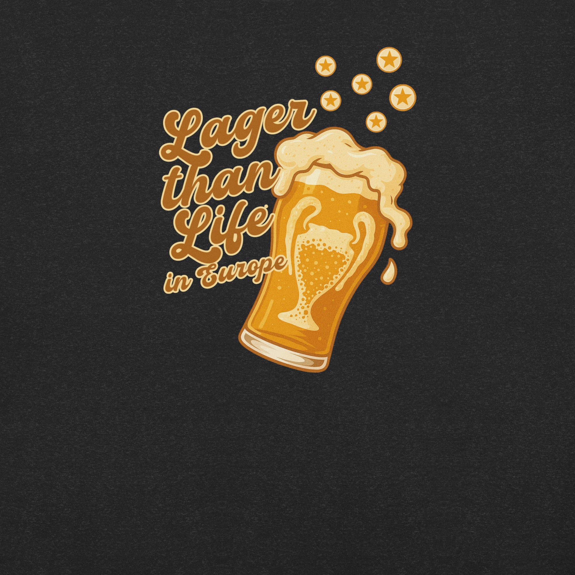 LFC Lager Than Life In Europe T-Shirt-Prism and Ink