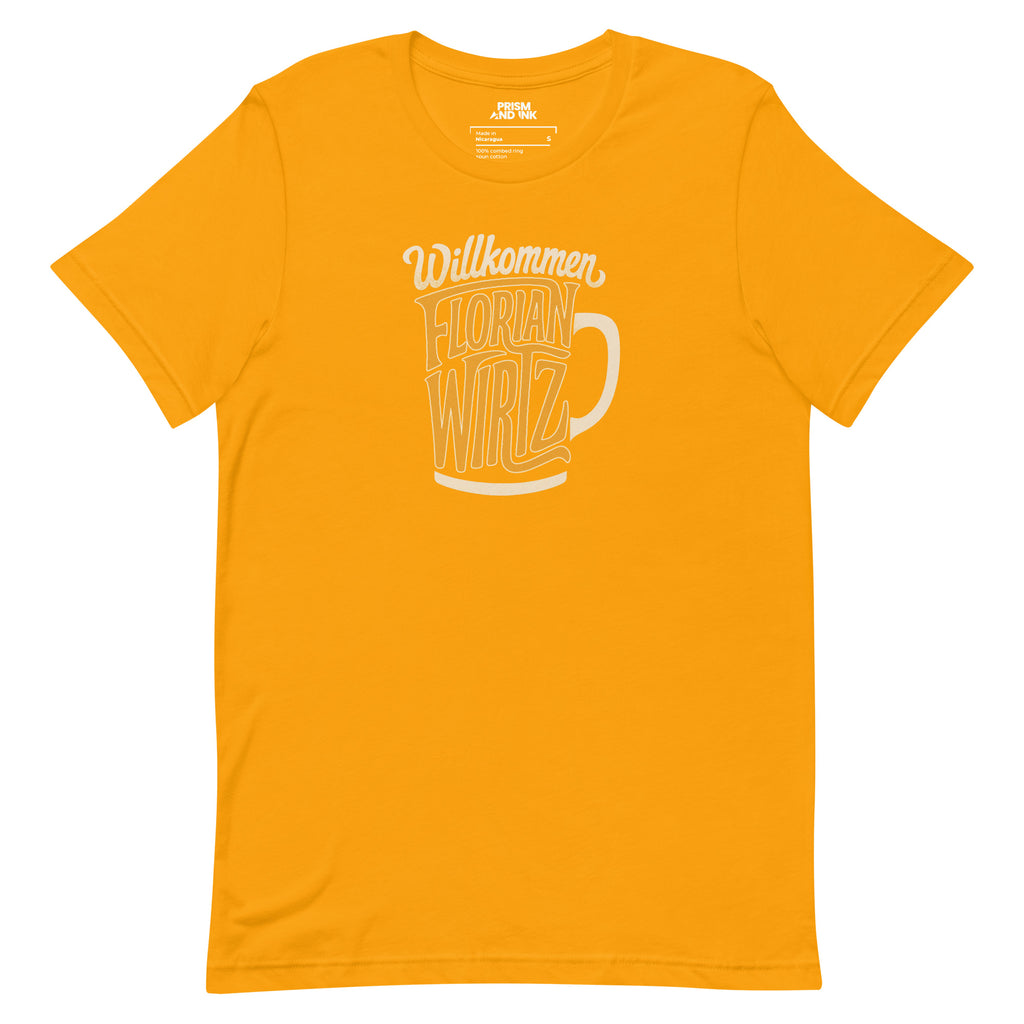 LFC Florian Wirtz: Willkommen T-Shirt-Prism and Ink