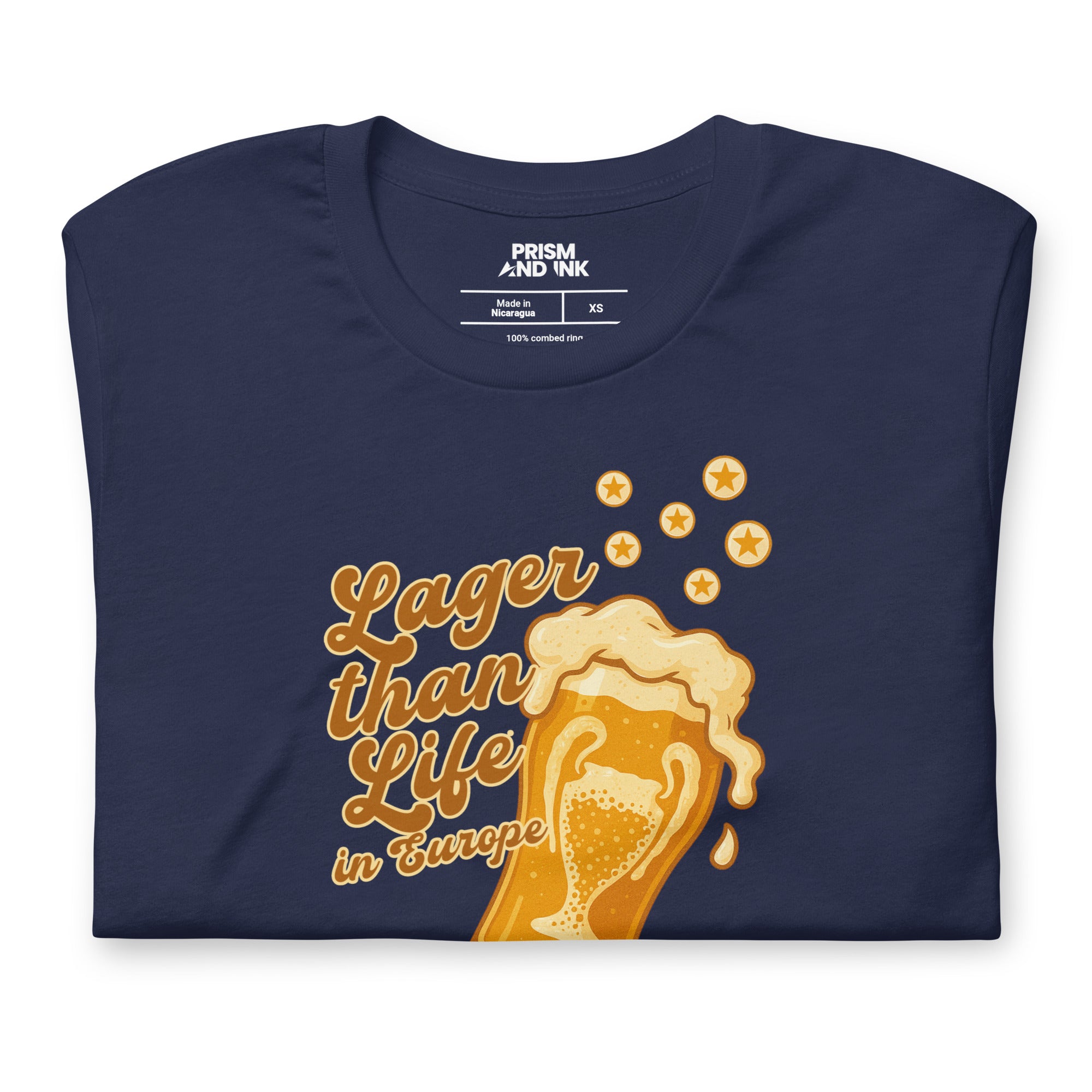 LFC Lager Than Life In Europe T-Shirt-Prism and Ink