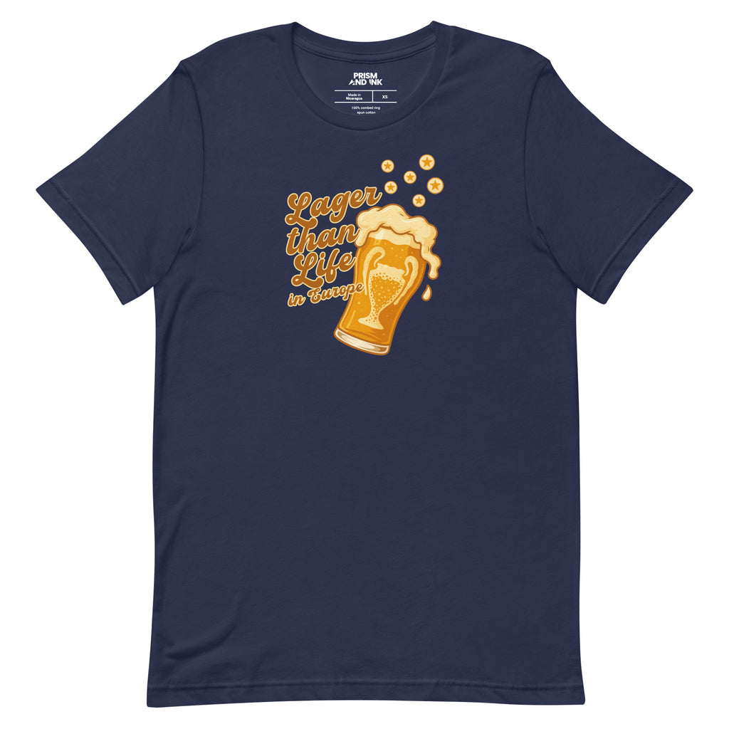 LFC Lager Than Life In Europe T-Shirt-Prism and Ink