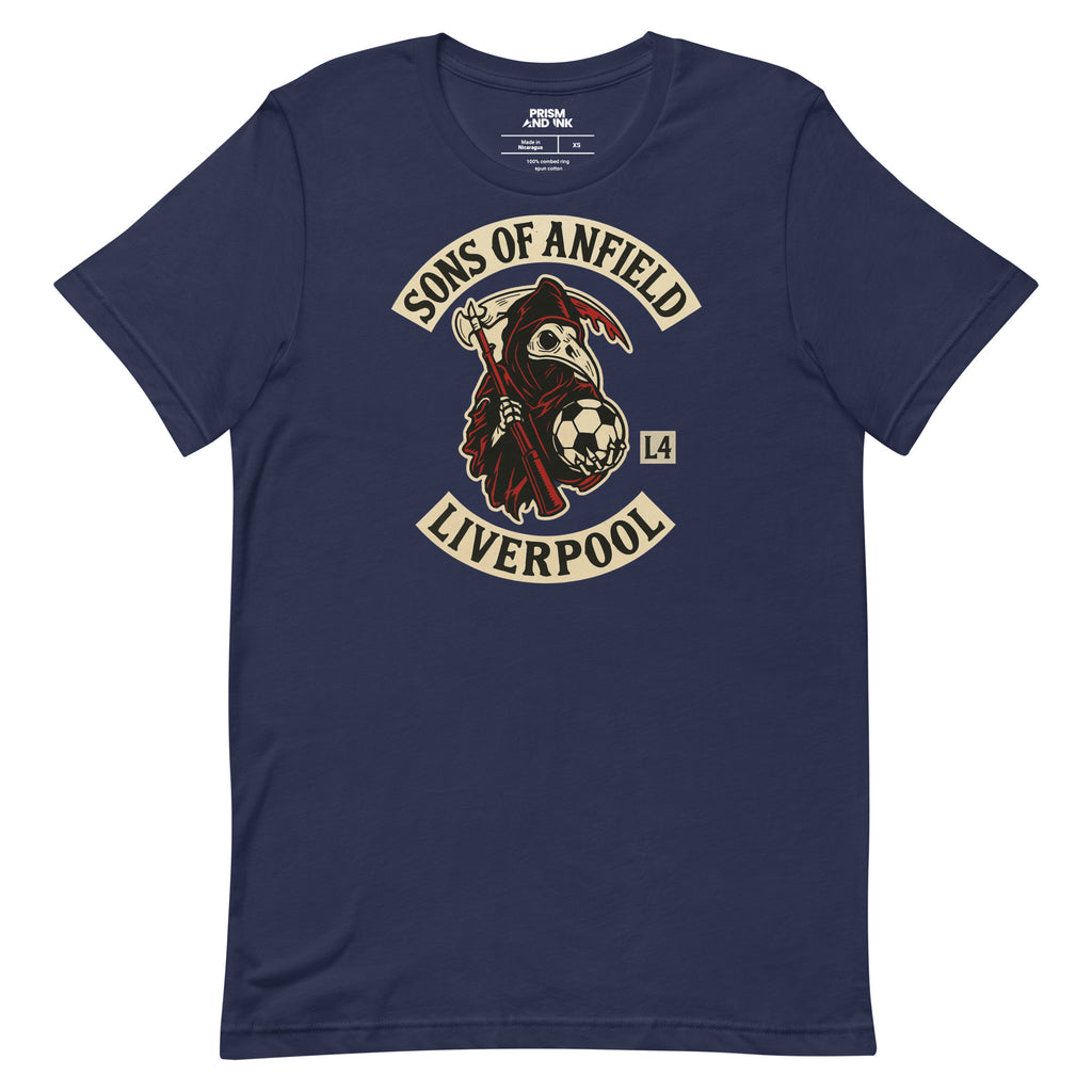 LFC Sons of Anfield T-Shirt-Prism and Ink