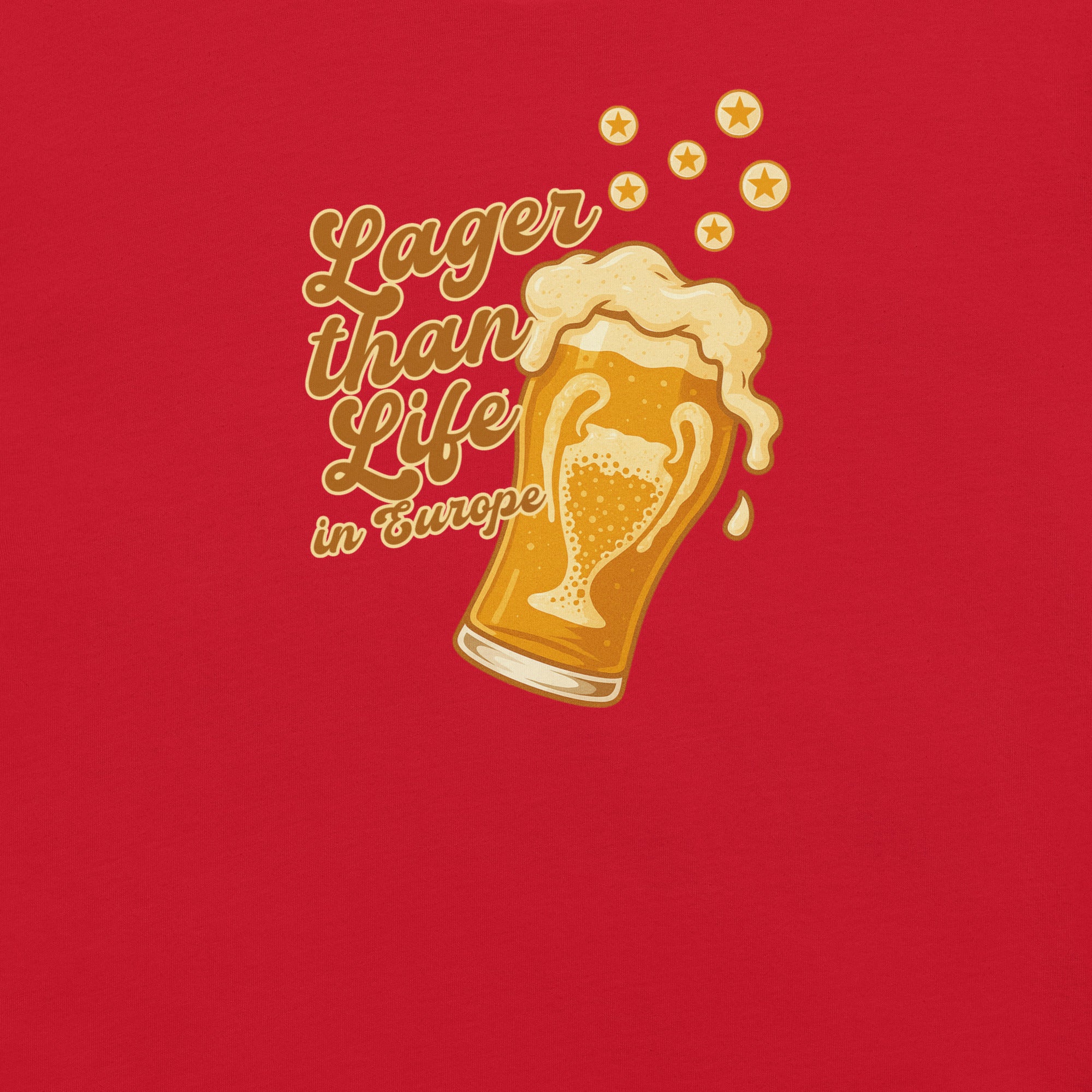 LFC Lager Than Life In Europe T-Shirt-Prism and Ink