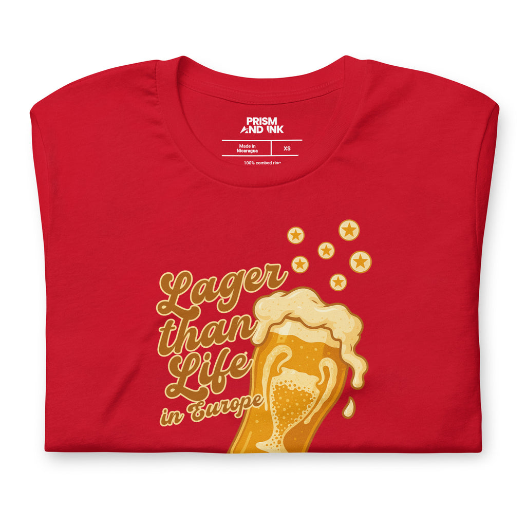 LFC Lager Than Life In Europe T-Shirt-Prism and Ink