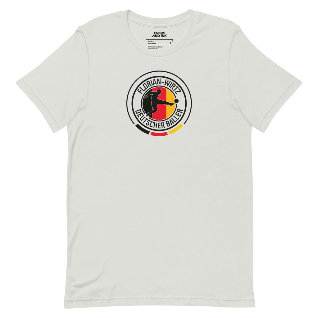 LFC Florian Wirtz: Deutscher Baller T-Shirt-Prism and Ink