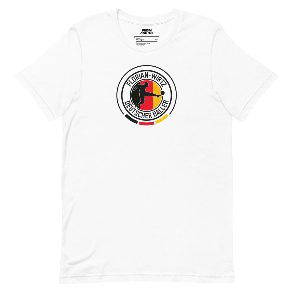 LFC Florian Wirtz: Deutscher Baller T-Shirt-Prism and Ink