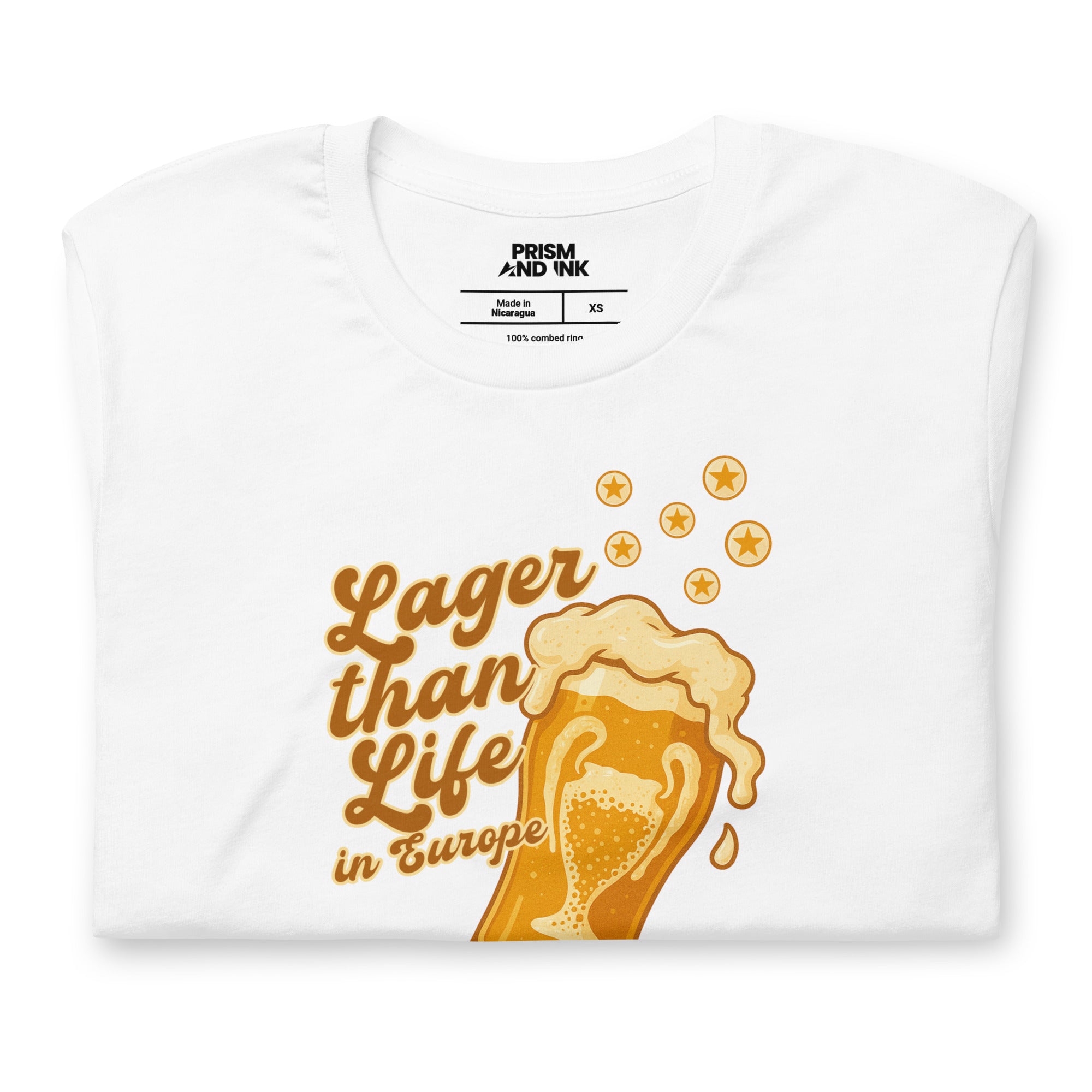 LFC Lager Than Life In Europe T-Shirt-Prism and Ink